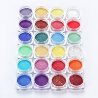 12 Colors Mica Powder Epoxy Resin Dye Pearl Pigment Natural Mica Mineral Handmade Soap Coloring Powder