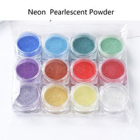 12 Colors Mica Powder Epoxy Resin Dye Pearl Pigment Natural Mica Mineral Handmade Soap Coloring Powder