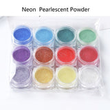 12 Colors Mica Powder Epoxy Resin Dye Pearl Pigment Natural Mica Mineral Handmade Soap Coloring Powder