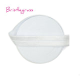 BRISTLEGRASS 5 Yard 5/8" 15mm Solid Color Shiny FOE Fold Over Elastic Bands Hair Bands Headband Dress Lace Trim DIY Sewing Craft