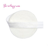 BRISTLEGRASS 5 Yard 5/8" 15mm Solid Color Shiny FOE Fold Over Elastic Bands Hair Bands Headband Dress Lace Trim DIY Sewing Craft