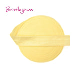 BRISTLEGRASS 5 Yard 5/8" 15mm Solid Color Shiny FOE Fold Over Elastic Bands Hair Bands Headband Dress Lace Trim DIY Sewing Craft