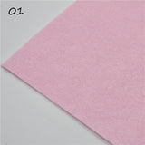 1pc handmade felt fabric flowers diy craft feltro para artesanato for dolls fieltro felting wool30/15cm 60 colors