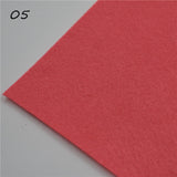 1pc handmade felt fabric flowers diy craft feltro para artesanato for dolls fieltro felting wool30/15cm 60 colors