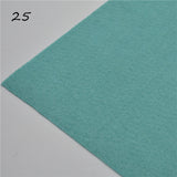 1pc handmade felt fabric flowers diy craft feltro para artesanato for dolls fieltro felting wool30/15cm 60 colors