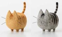 2 pcs Non-finished Accessories Felt Poke DIY No Faceless Dogs tiger cat Material Package Wool Felt Poked Doll Felt Needles