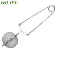 HILIFE Tea Infuser Stainless Steel Sphere Mesh Tea Strainer Coffee Herb Spice Filter Diffuser Handle Tea Ball