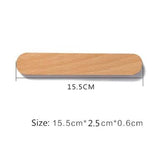 Wood Key Holder Wall Key Storage Organizer Strong Magnetic Key Rack Hanger Key Ring Hooks Clerk Housekeeper on the wall